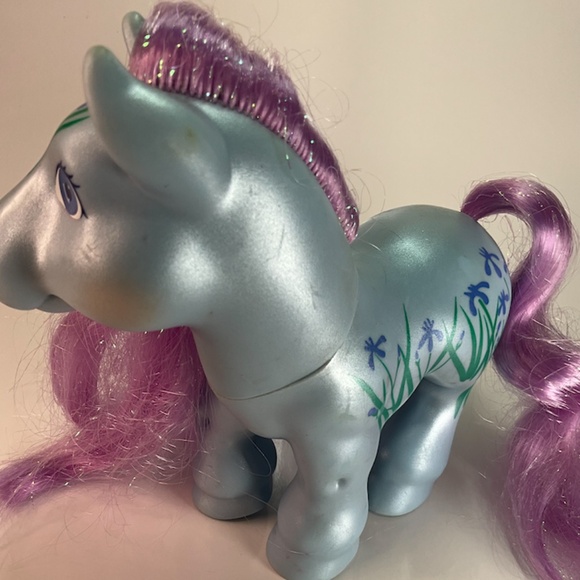 1992 Cabbage Patch Kids SUNDANCE Magic Meadow Pony Shimmer'n Shine Iris Flower - Picture 7 of 8